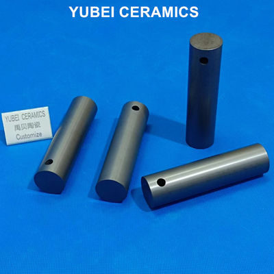 Black SSic Ceramic Custom Made Products High Hardness Silicon Carbide Ceramic Rods
