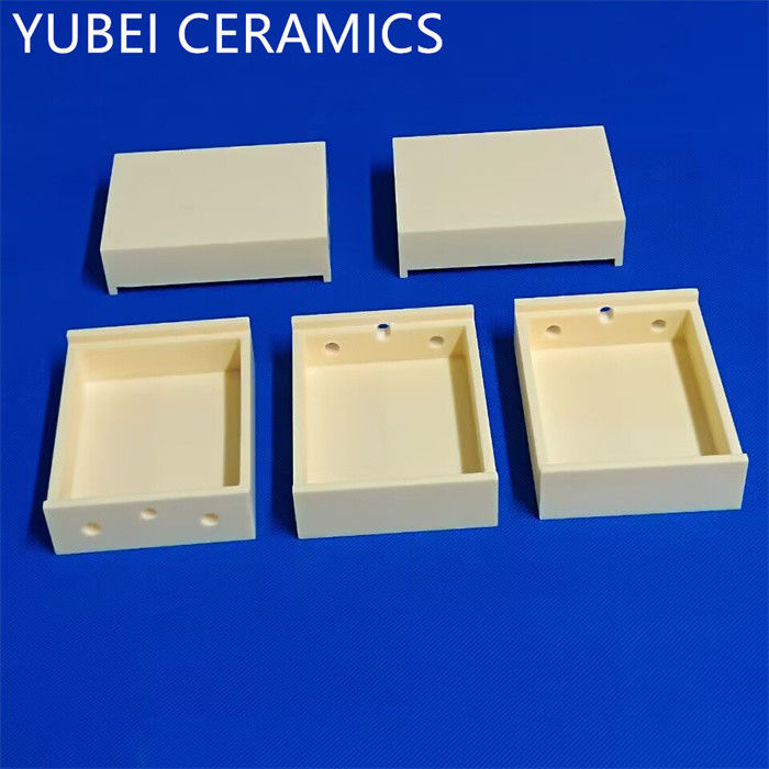 High Temperature 1600℃ Refractory Ceramic Crucibles Corrosion Resistant