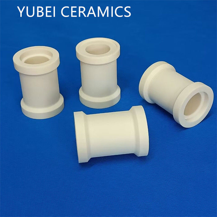 99% Al2O3 Alumina Ceramic Shaft Sleeves For Pump Or Machinery